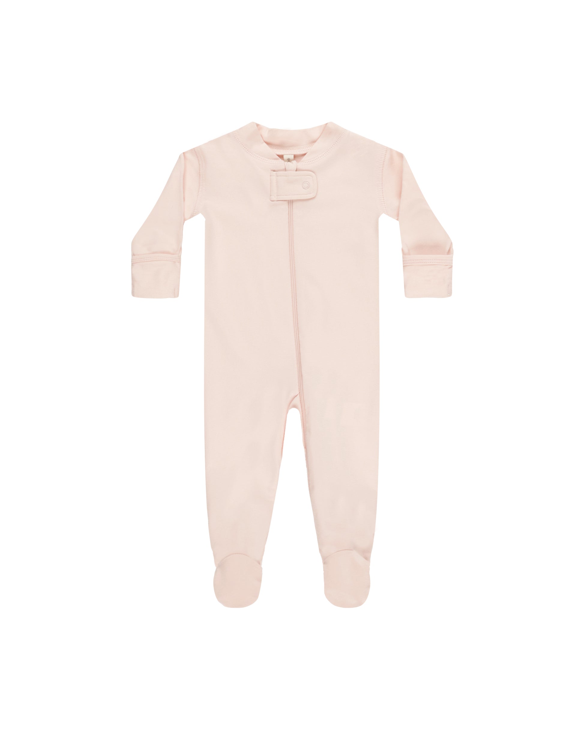 Zip Longsleeve Sleeper Footie Petal