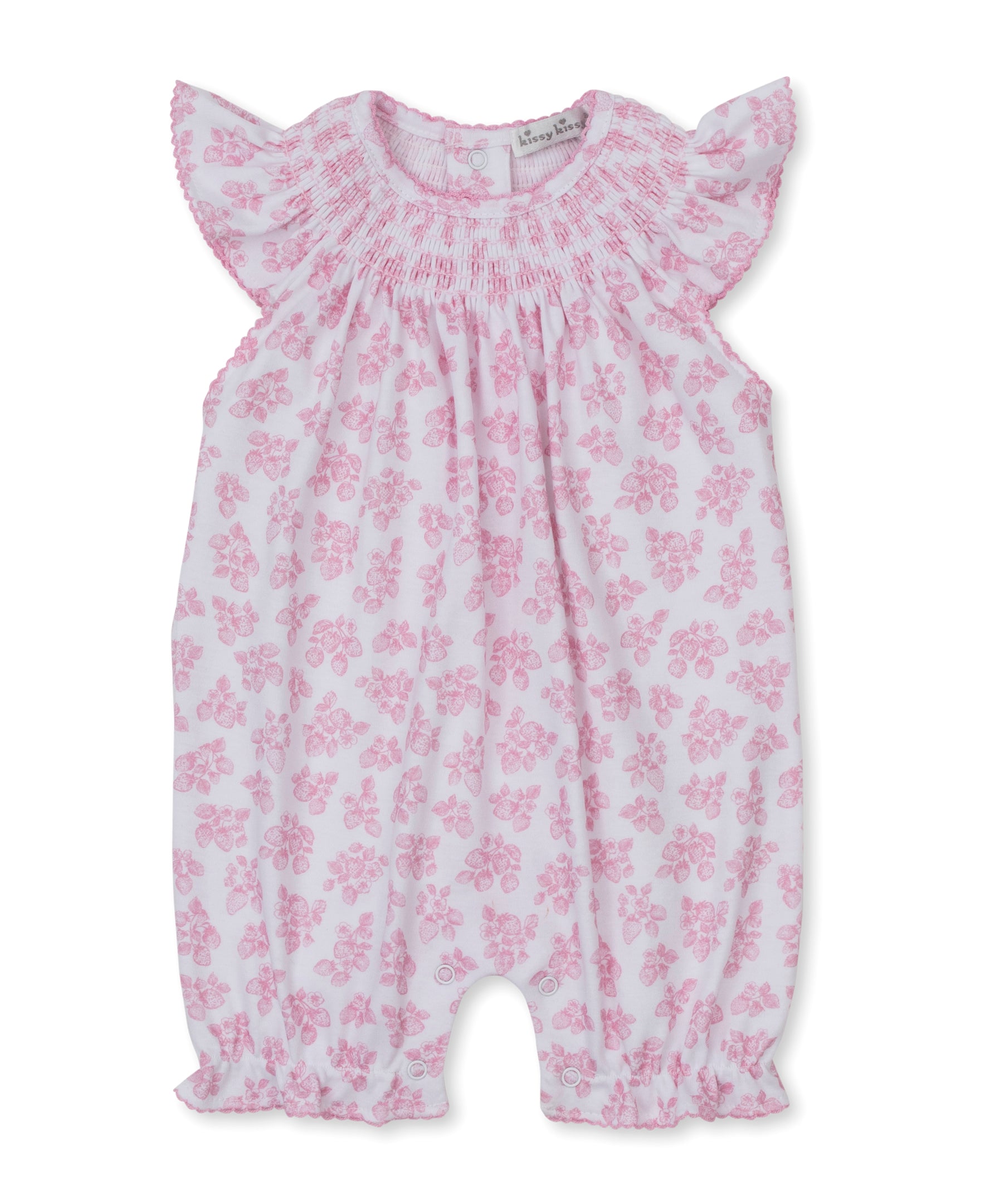 Simply Strawberries Short Playsuit